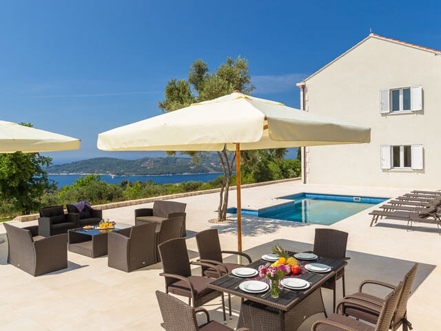 Villa Naomi in Zaton and Orasac, Southern Dalmatia | Croatian Villa ...